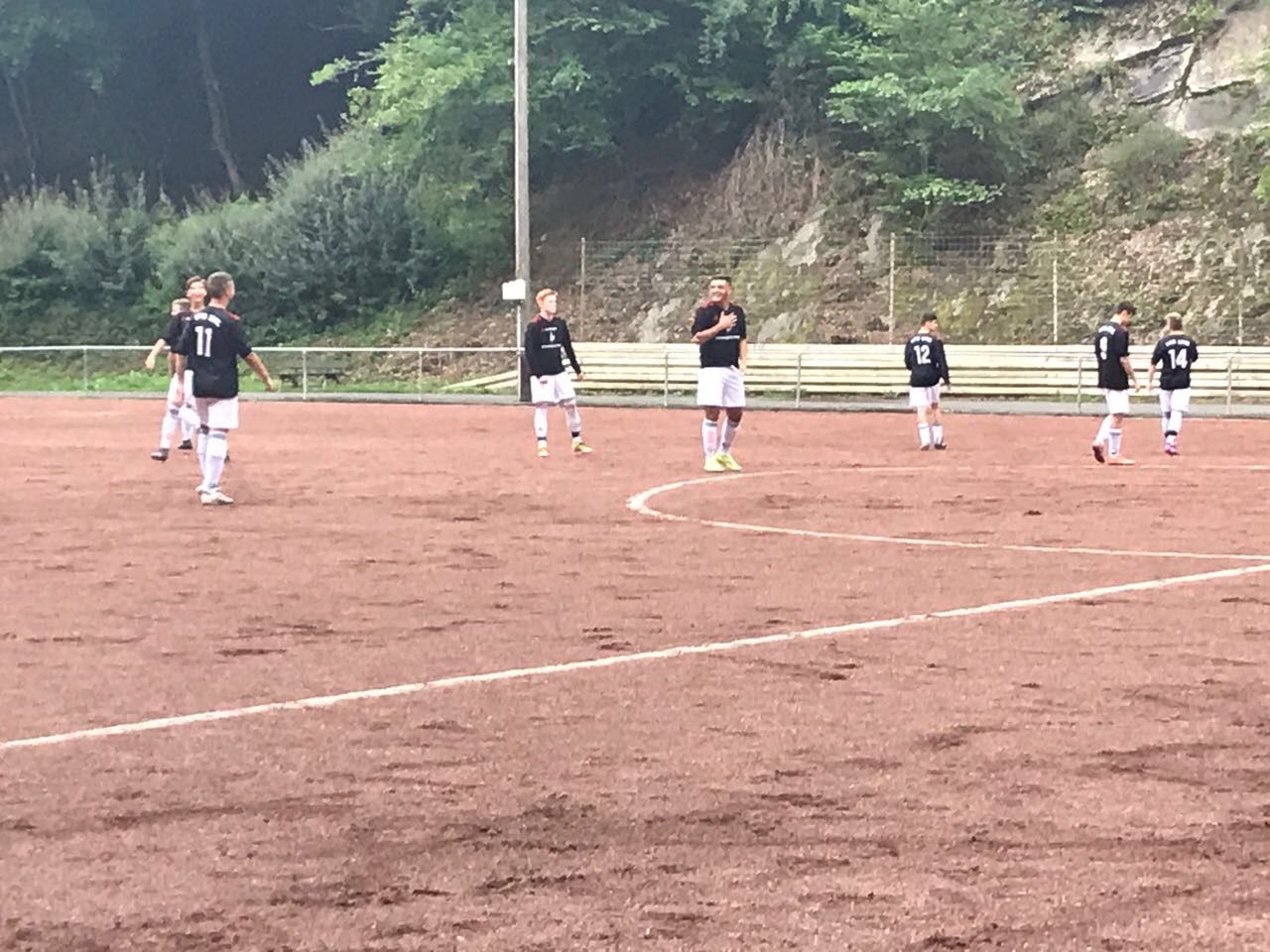 Foto vom Testspiel der JSG A-Junioren gegen den SV Leubsdorf