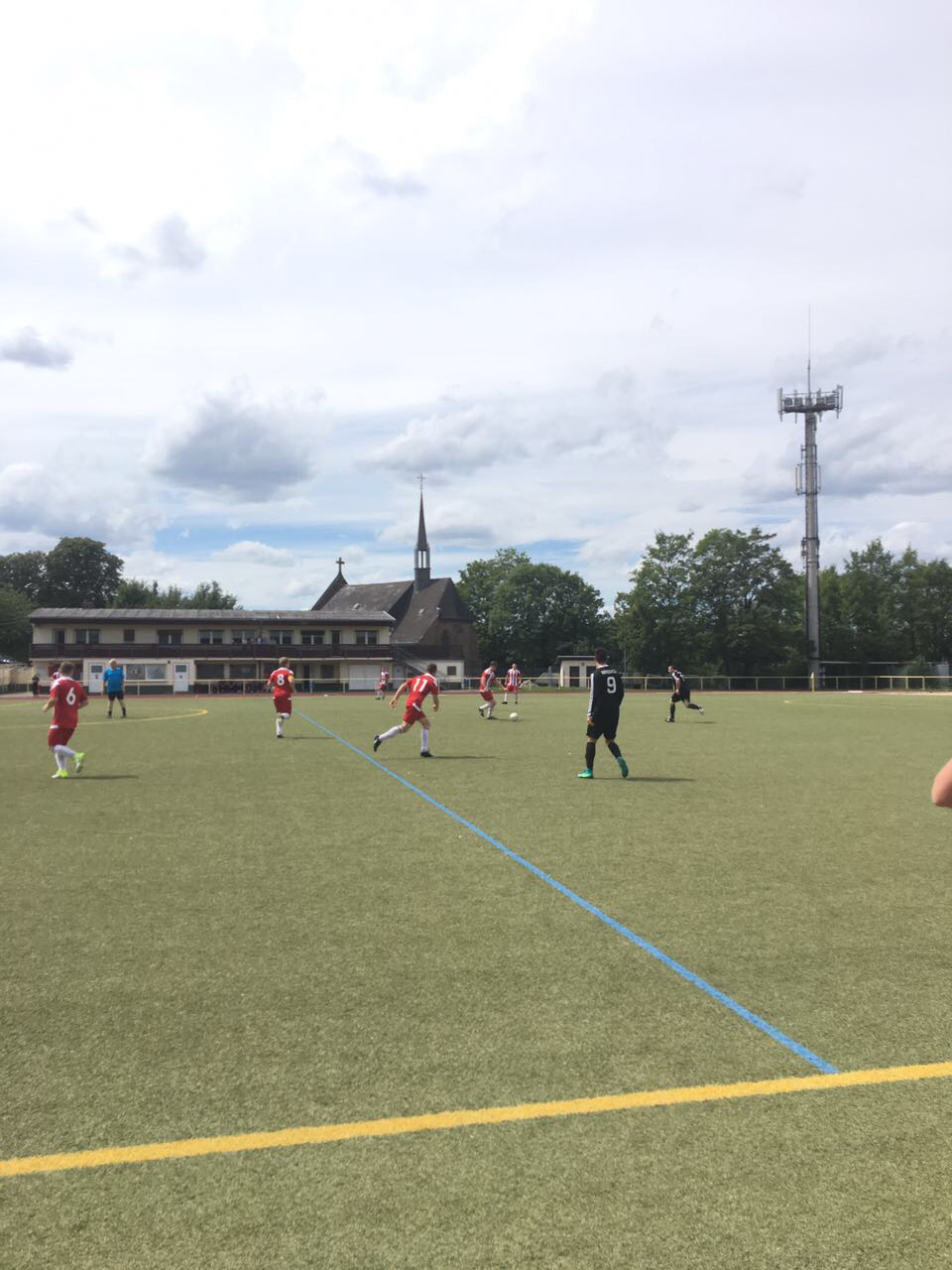 Foto vom Testspiel des VfB Linz III gegen die SG Naurot/Ransbach