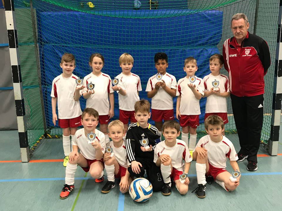 Mannschaftsfoto der F2-Junioren des VfB Linz - Saison 2017/2018