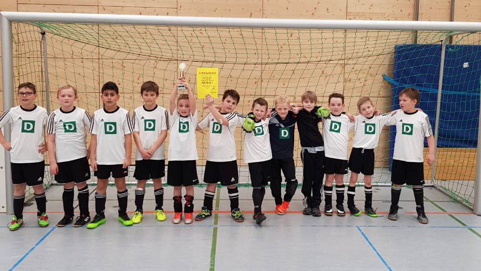 Mannschaftsfoto der F1-Junioren des VfB Linz - Saison 2017/2018