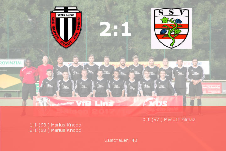 VfB Linz II - SSV Bad Hönningen