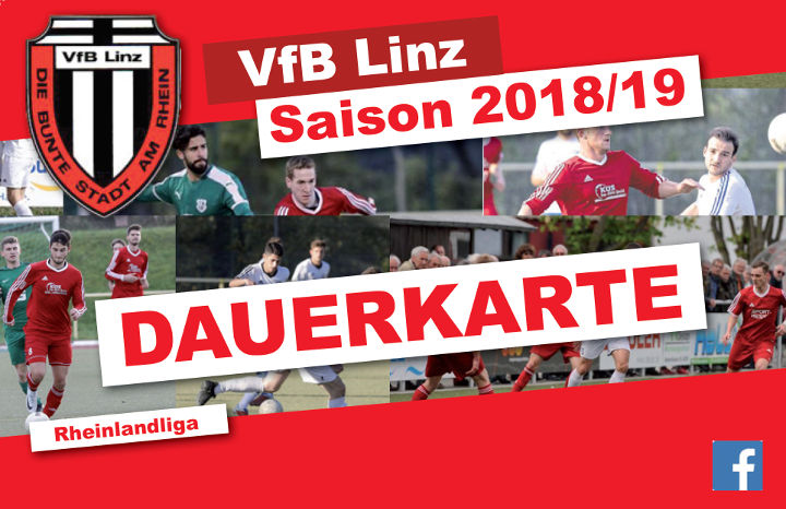 VfB Linz Dauerkarte Rheinlandliga Saison 2018/2019 VfB Linz Dauerkarte Rheinlandliga Saison 2018/2019
