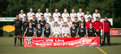 Mannschaftsfoto des VfB Linz - Saison 2017/2018