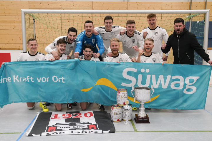 VfB Linz - Sieger des Seniorenturniers beim Süwag Hallencup 2020