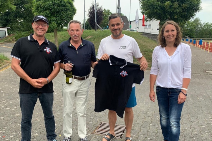 Ehrung zum 50. Sportabzeichen von Hermann Grathoff
