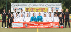 Mannschaftsfoto des VfB Linz - Saison 2019/2020